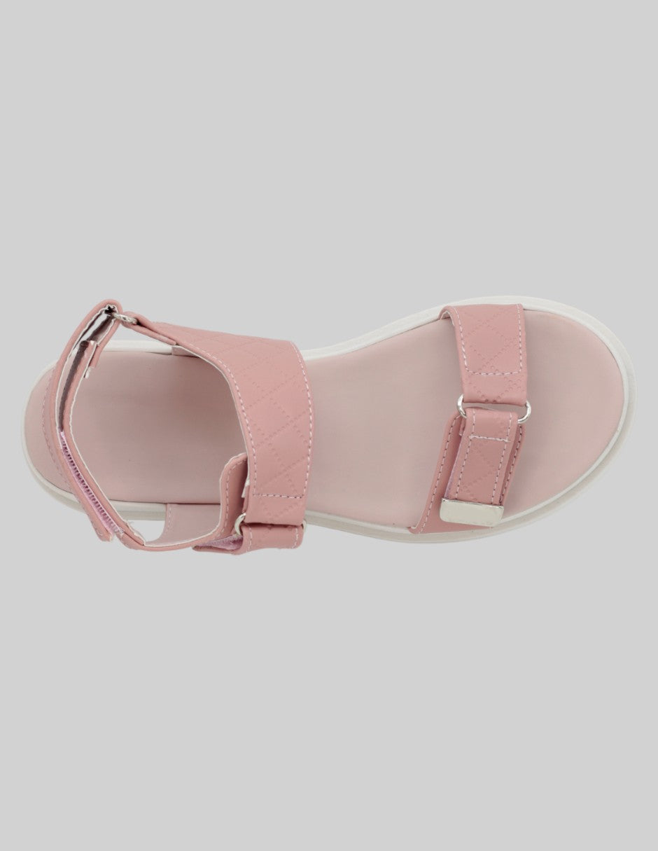 Sandalias con plataforma Yuri en Piel vegana – Rosa