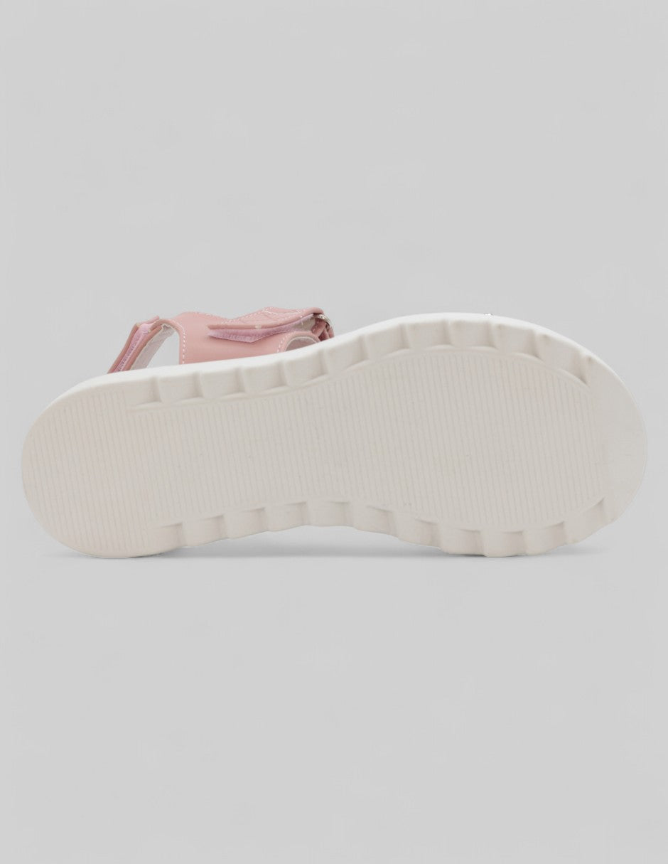 Sandalias con plataforma Yuri en Piel vegana – Rosa