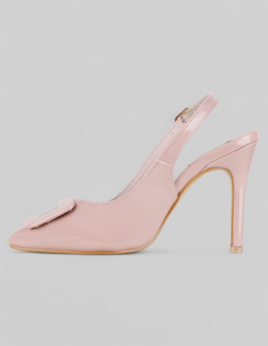 Zapatillas Lady en Charol – Rosa