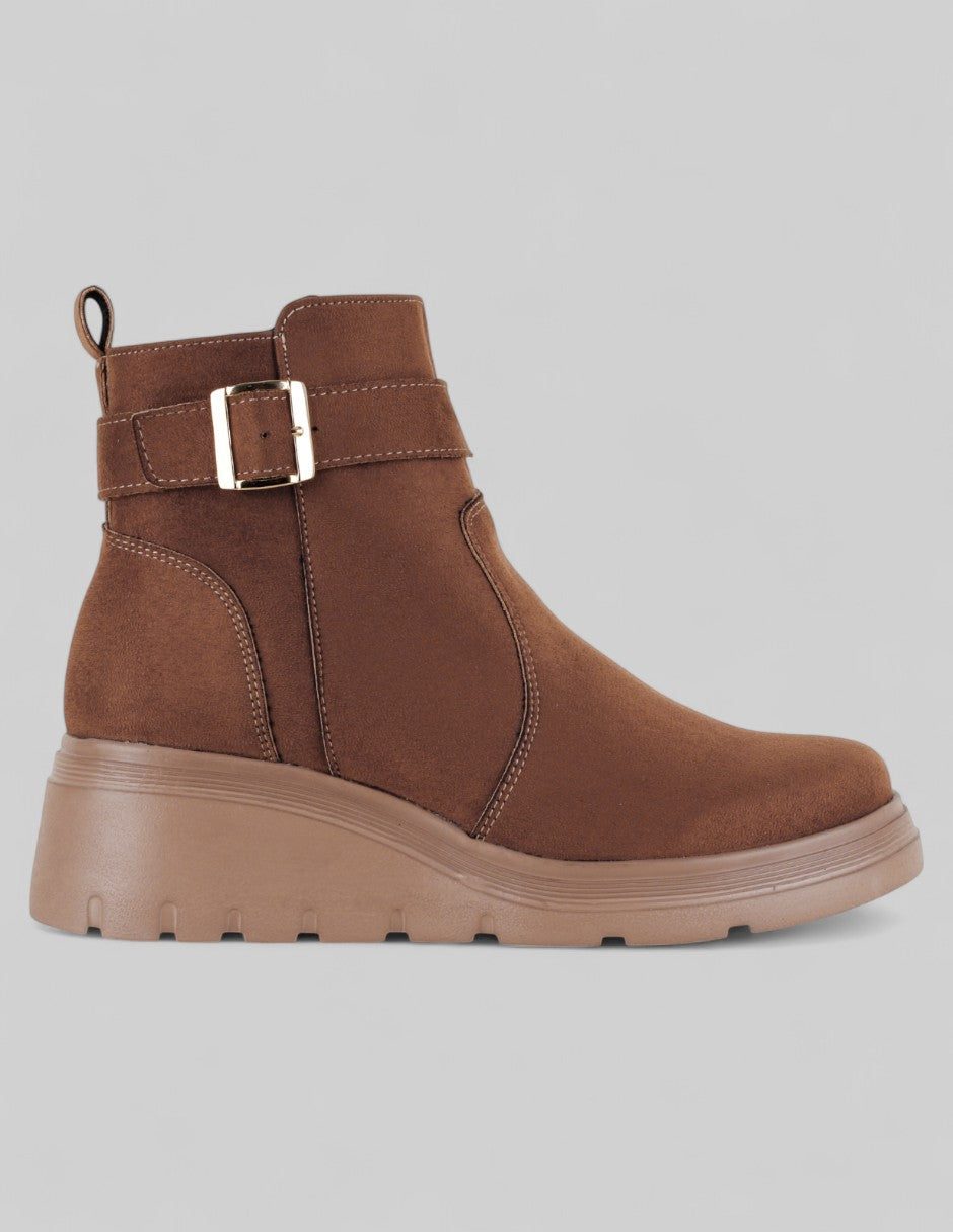 Botas casuales Terre en Gamuza – Café