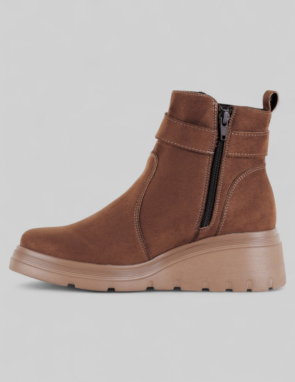 Botas casuales Terre en Gamuza – Café