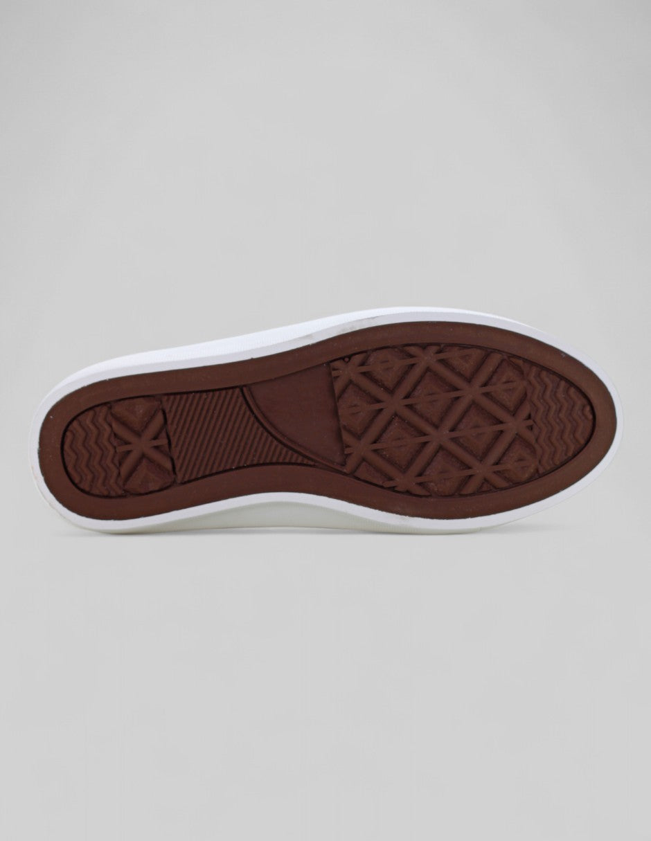 Tenis con cordones star en Textil – Negro