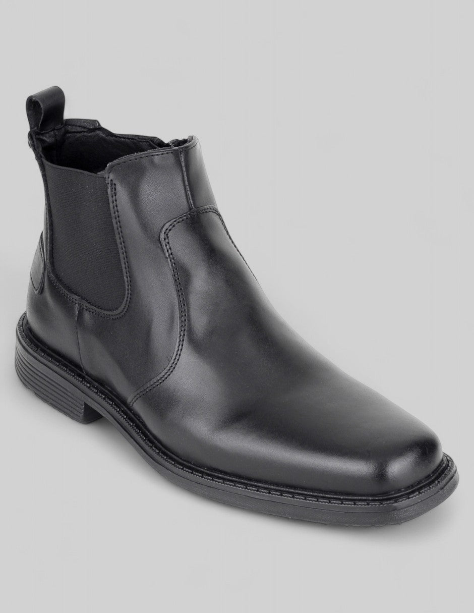 Botas casuales Brent en Piel – Negro