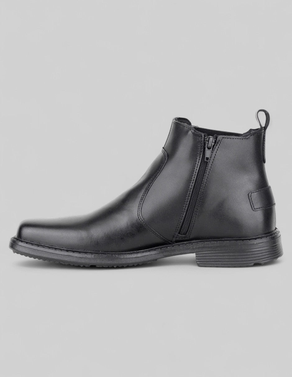 Botas casuales Brent en Piel – Negro