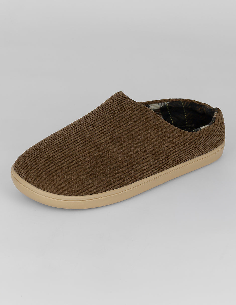 Pantuflas Sleep en Textil – Café