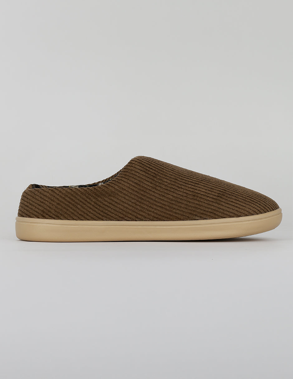 Pantuflas Sleep en Textil – Café