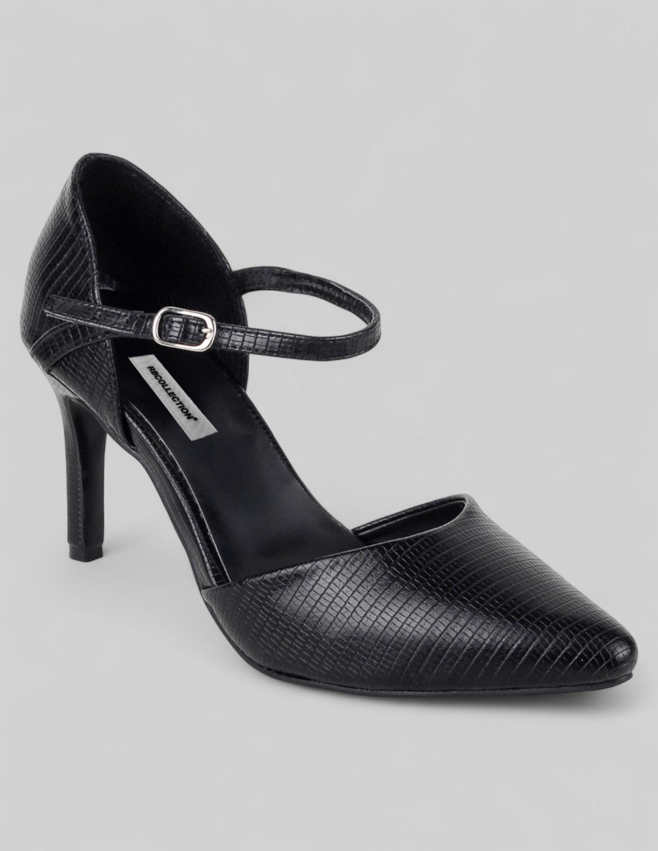 Piel vegana,Mujer,RBCOLLECTION,Negro,Negro,Negros,PARA,0,Zapatillas,OI25,PKL,131025,Hebilla,Piel vegana,Con canales antiderrapantes,9 cm,,Puntal,0,Tacones,RBVEGANO,Moramora,,,,Back