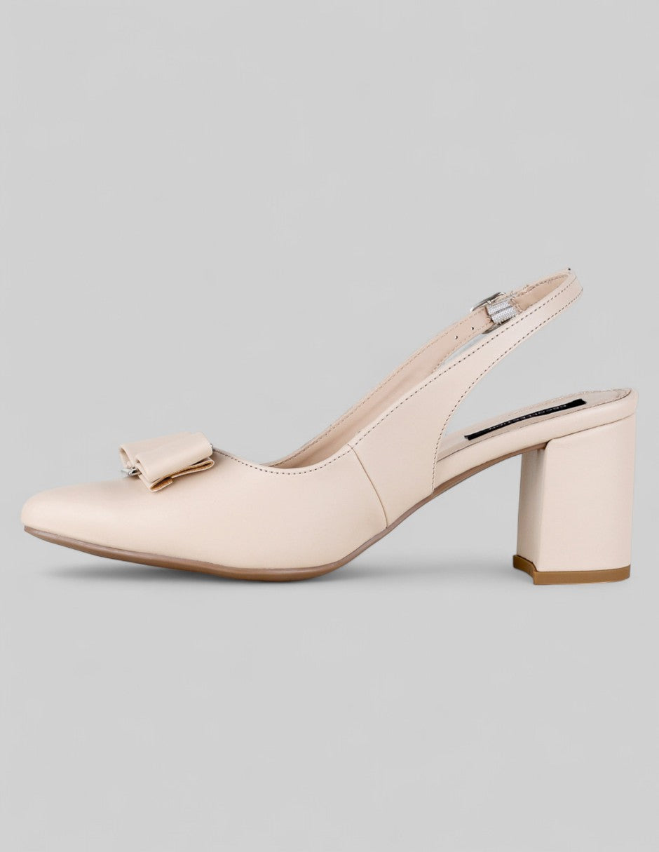 Zapatillas DOLL en Piel vegana – Beige