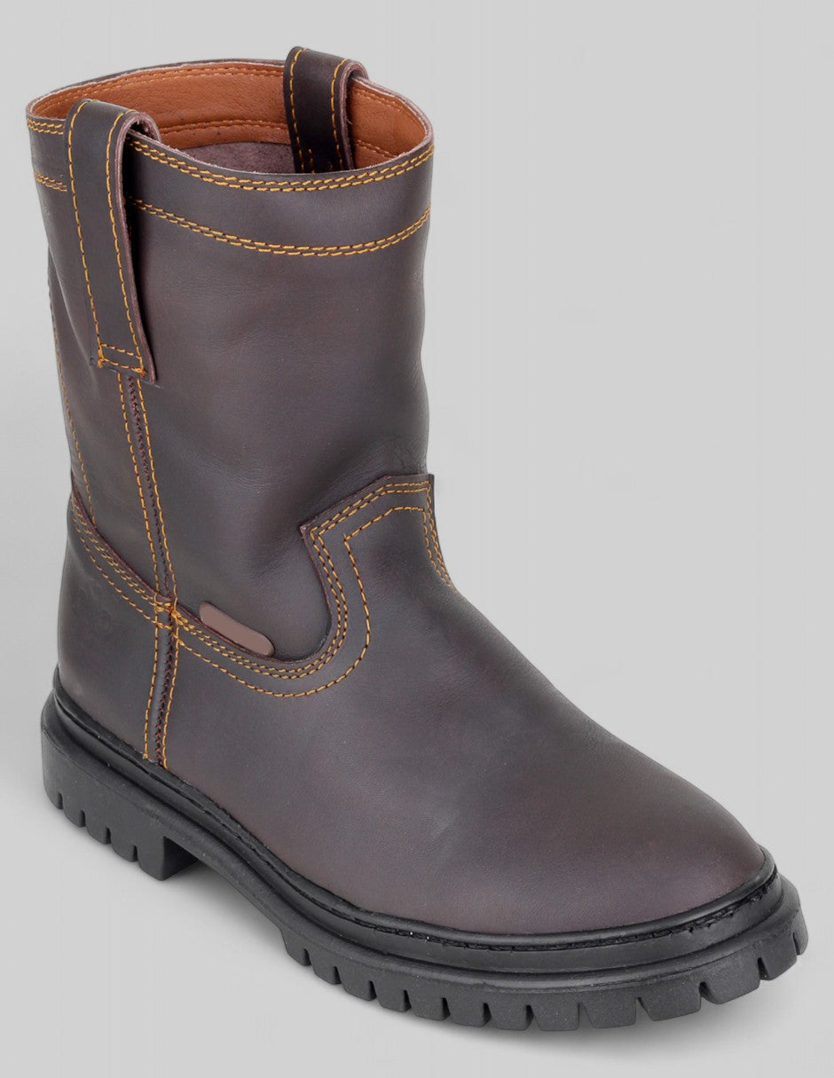 Botas tipo western Cowboy en Piel  – Negro