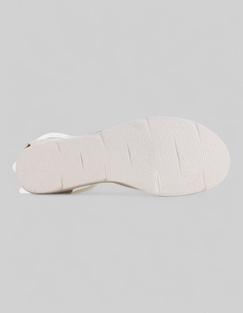 Sandalias con plataforma Naia en Sintético – Dorado