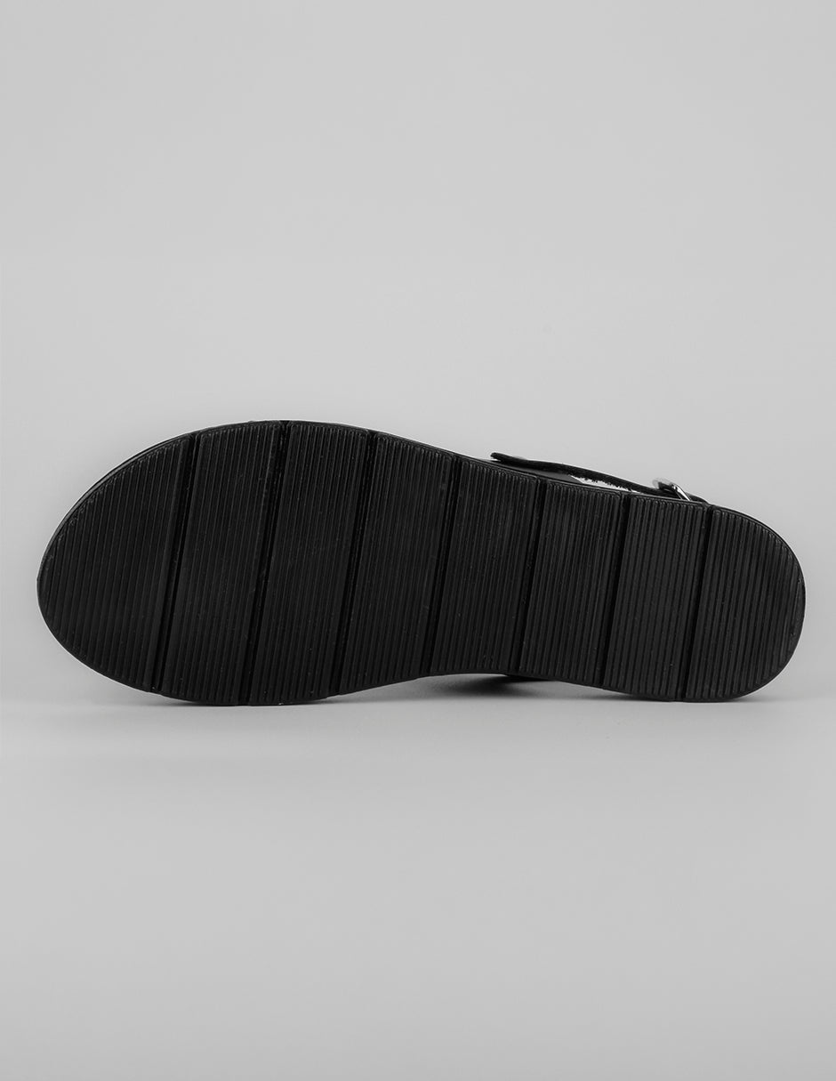 Sandalias de piso Steps en Sintético – Negro