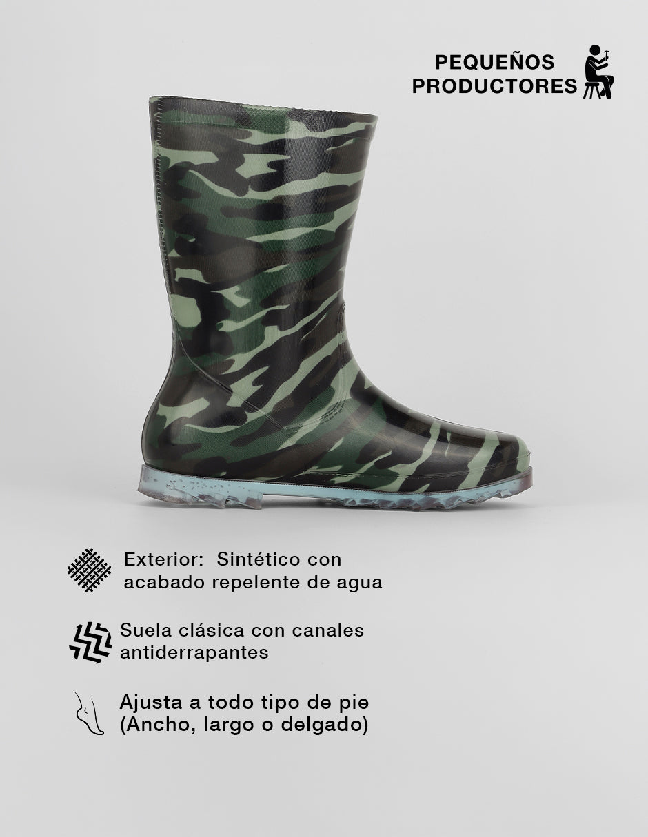 Botas de lluvia Aqua en Sintético – Verde