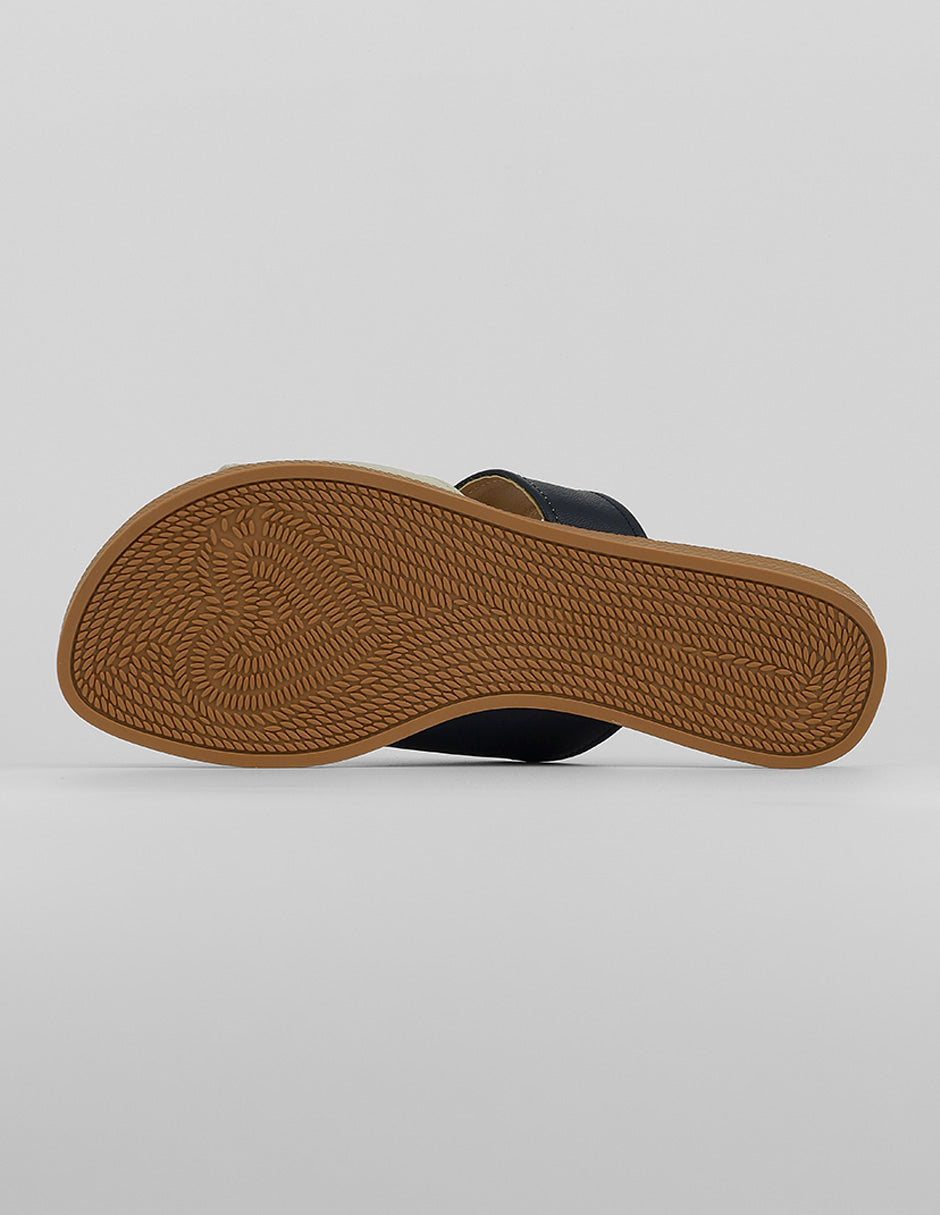 Sandalias de piso Alnia en Piel vegana – Beige