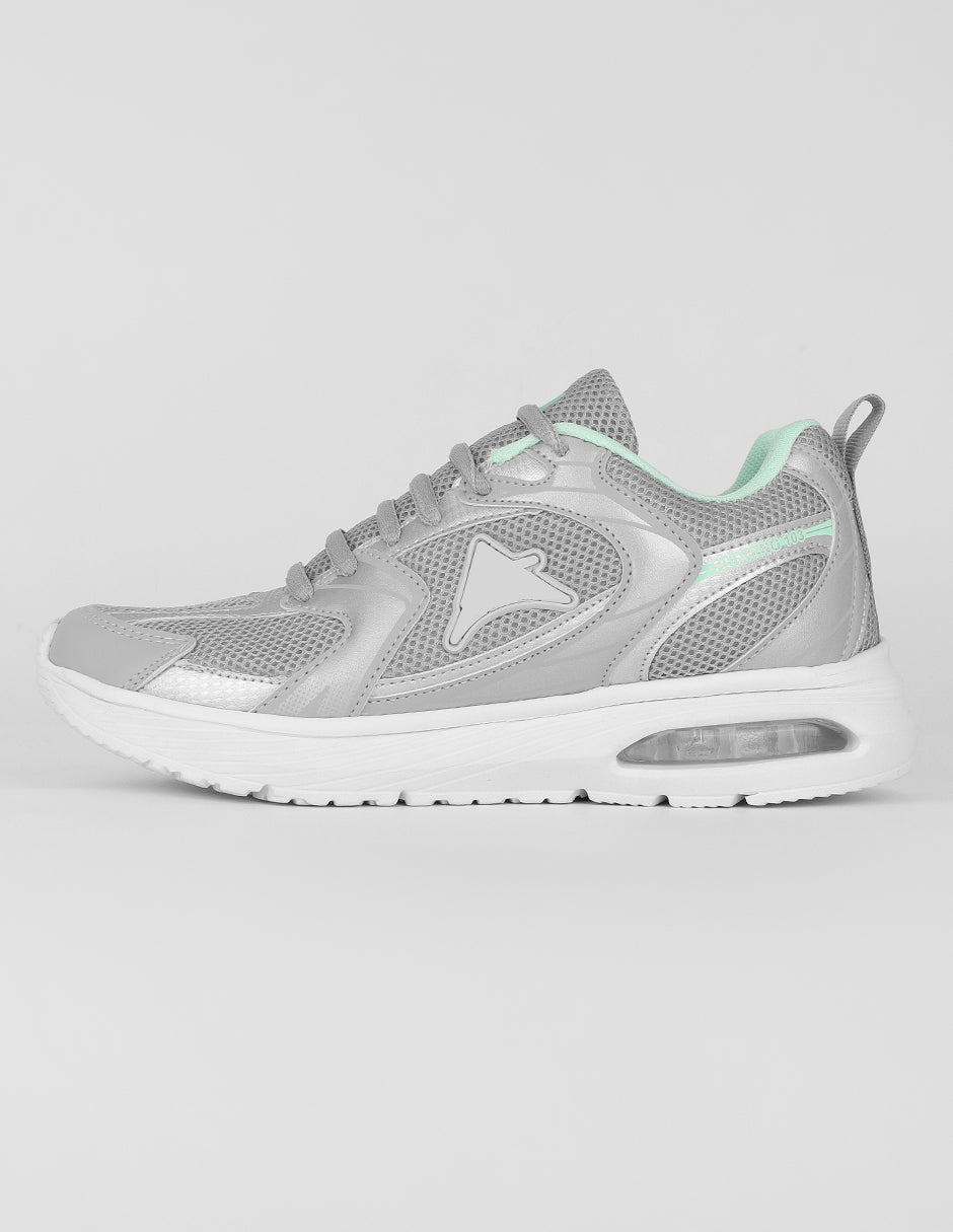 Tenis para entrenamiento Exterior Textil Color Gris Para Mujer De RBMOVE