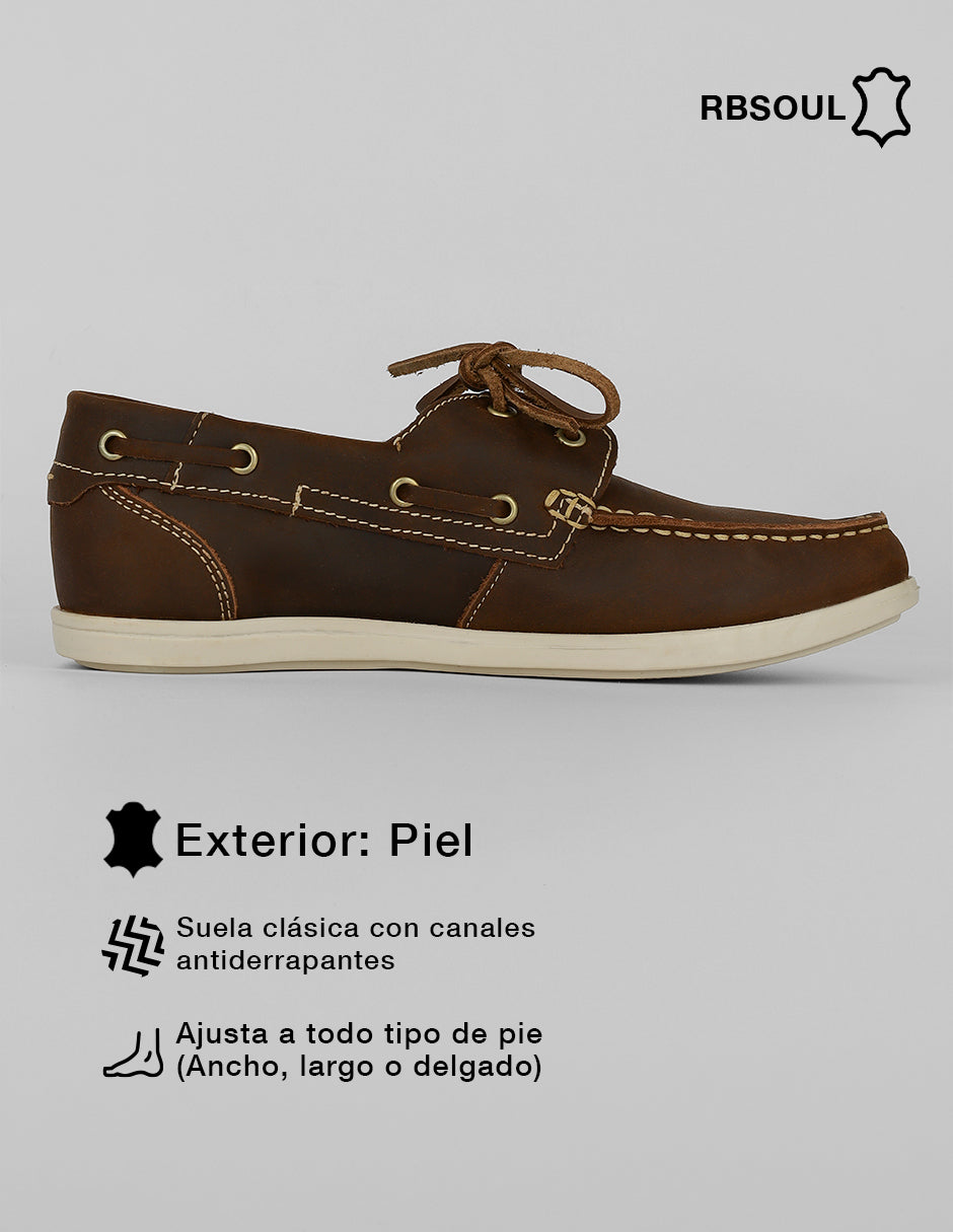 Oxfords Hand Made en Piel – Café