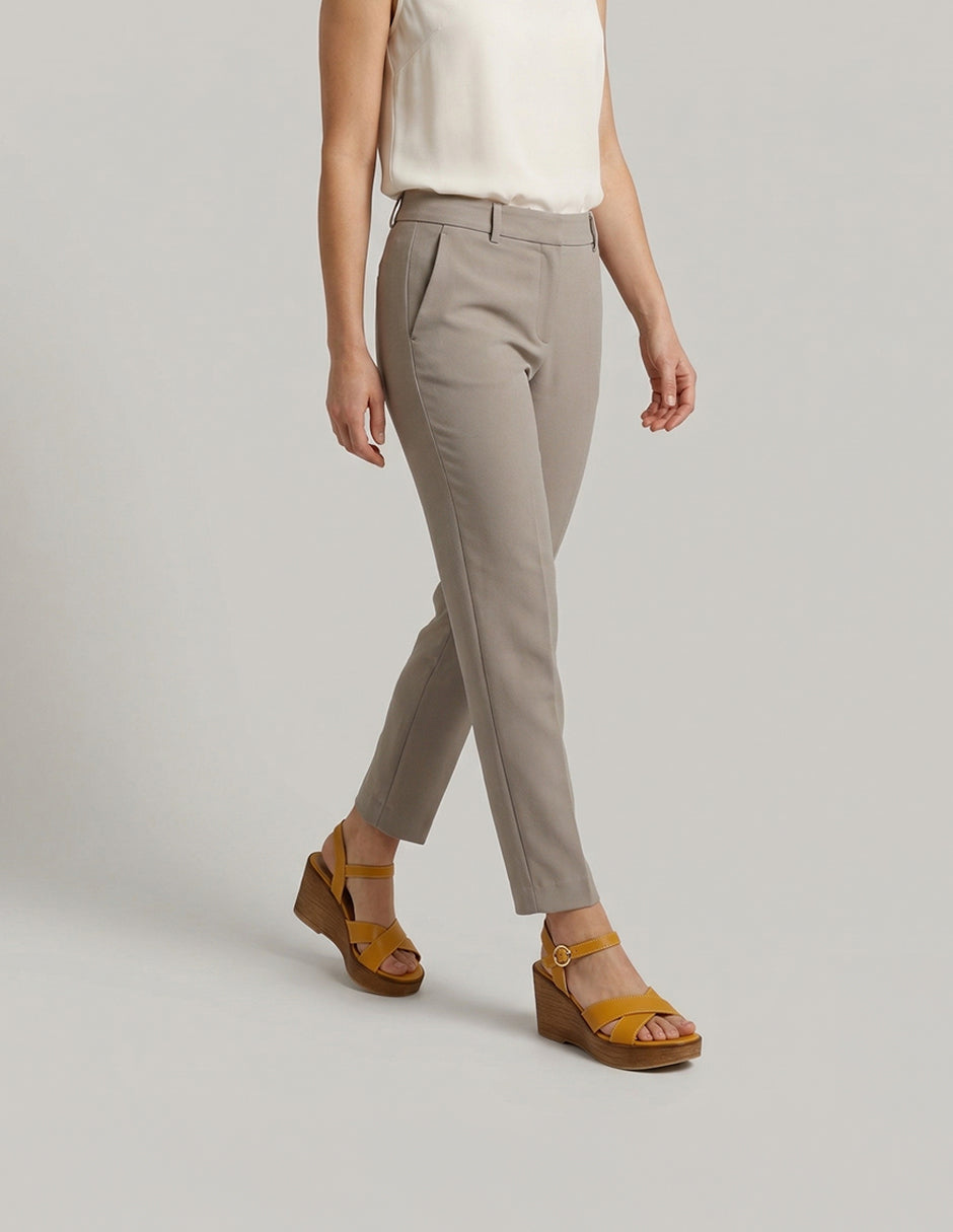 Sandalias con plataforma Naia en Piel vegana – Amarillo