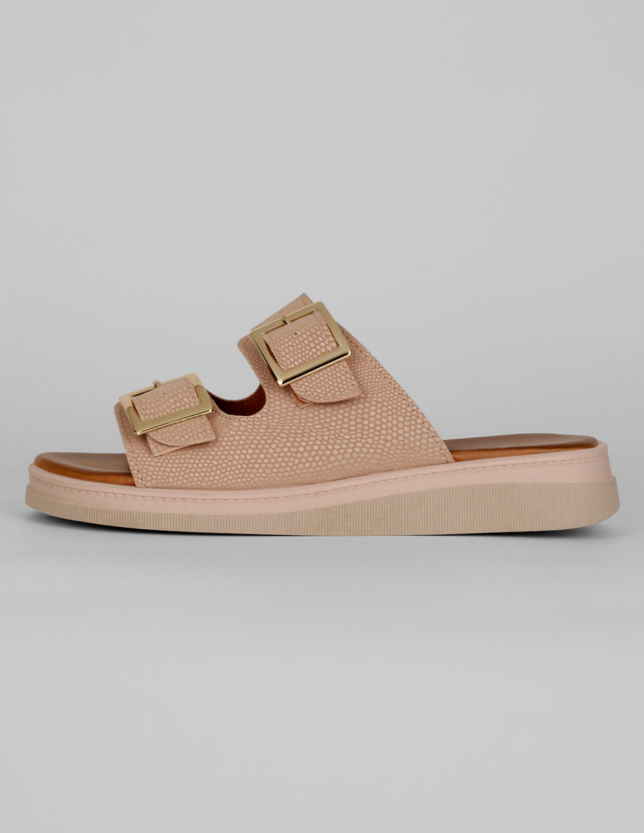 Sandalias con plataforma Exterior Piel vegana Color Rosa Para Mujer De RBCOLLECTION