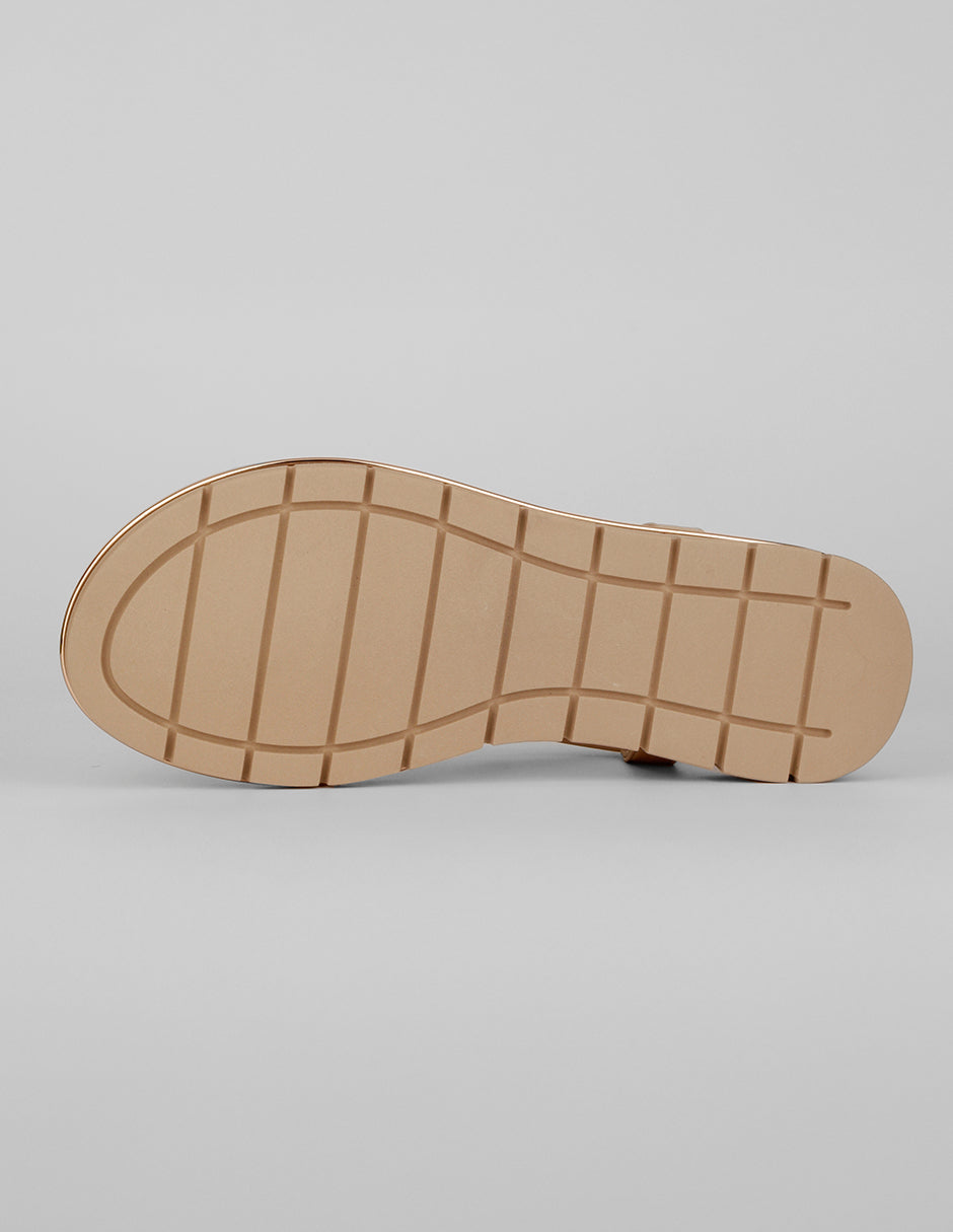 Sandalias de piso Ave en Sintético – Beige