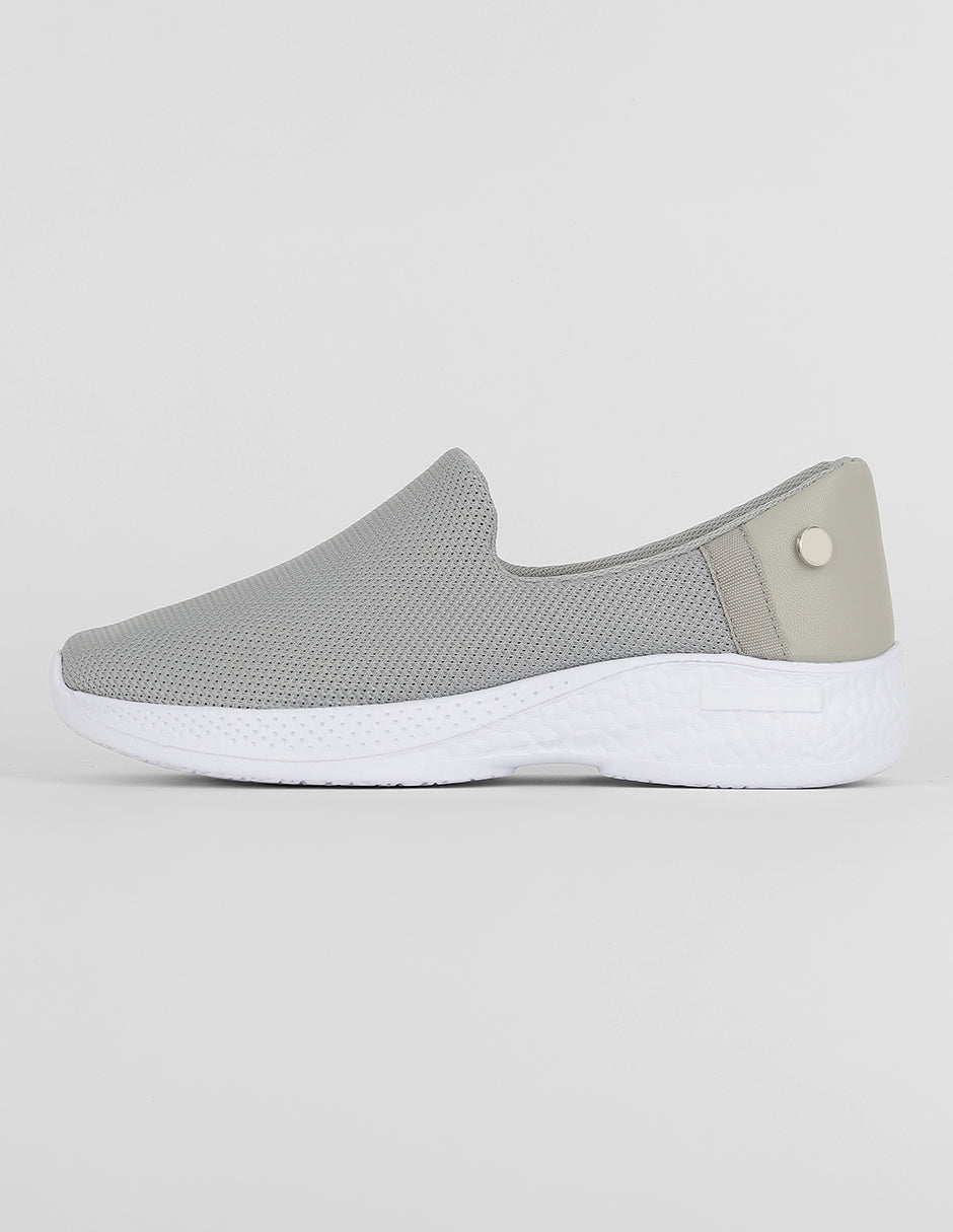 Zapatos de confort Exterior Textil Color Gris Para Mujer De RBCOLLECTION