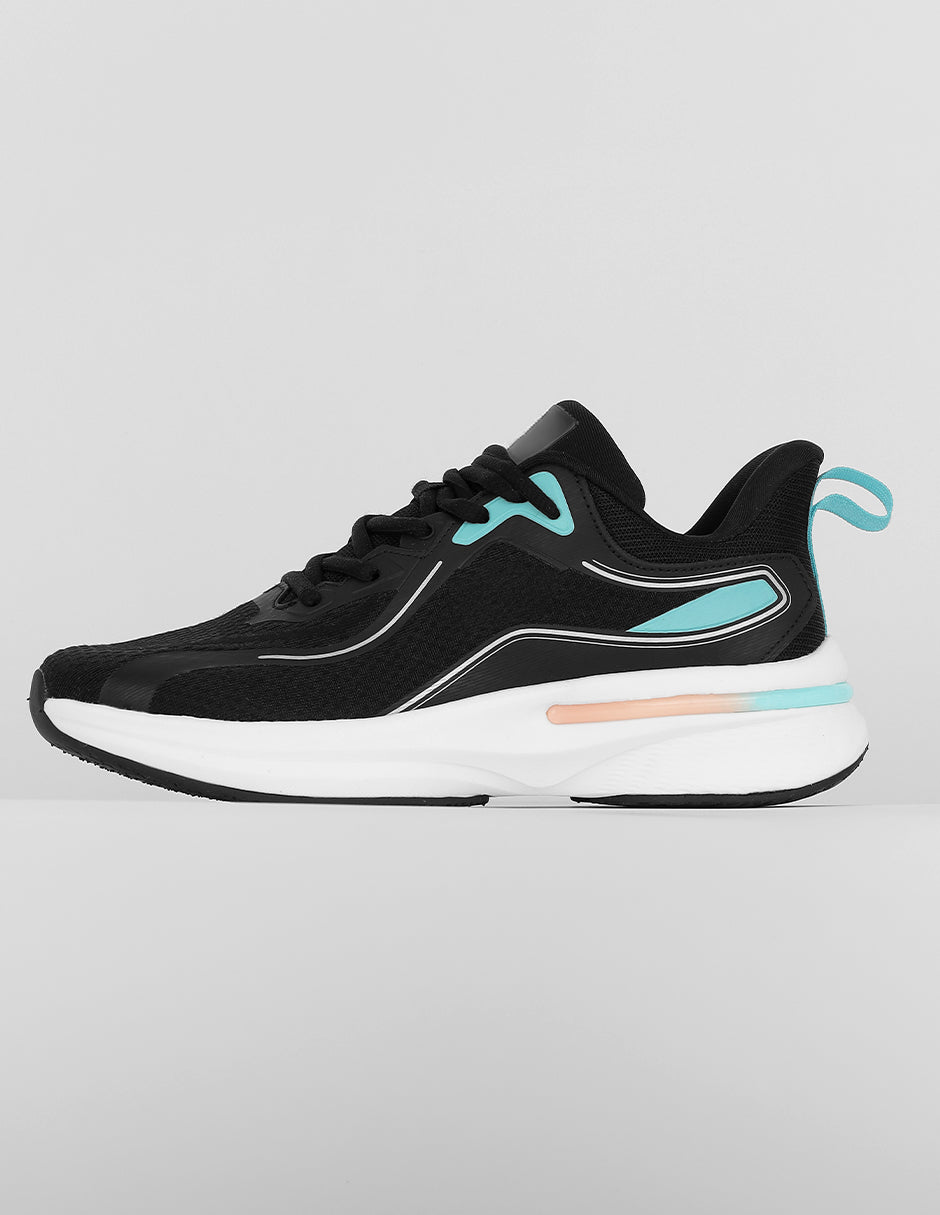 Tenis para entrenamiento Exterior Textil Color Negro Para Mujer De RBMOVE