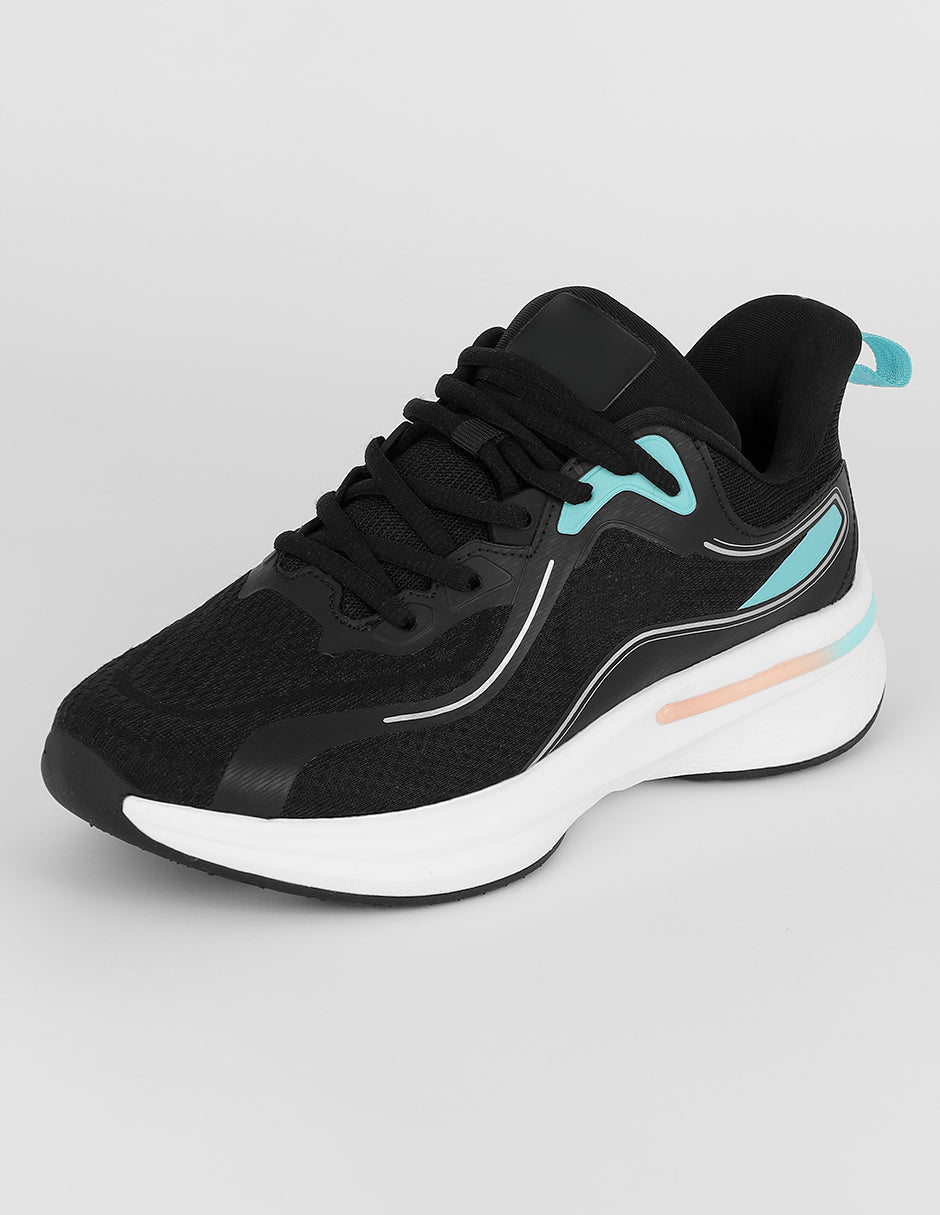 Tenis para entrenamiento  Sport en Textil – Negro