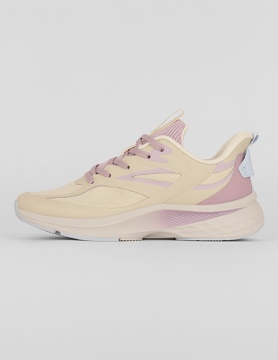 Tenis para entrenamiento Exterior Textil Color Beige Para Mujer De RBMOVE