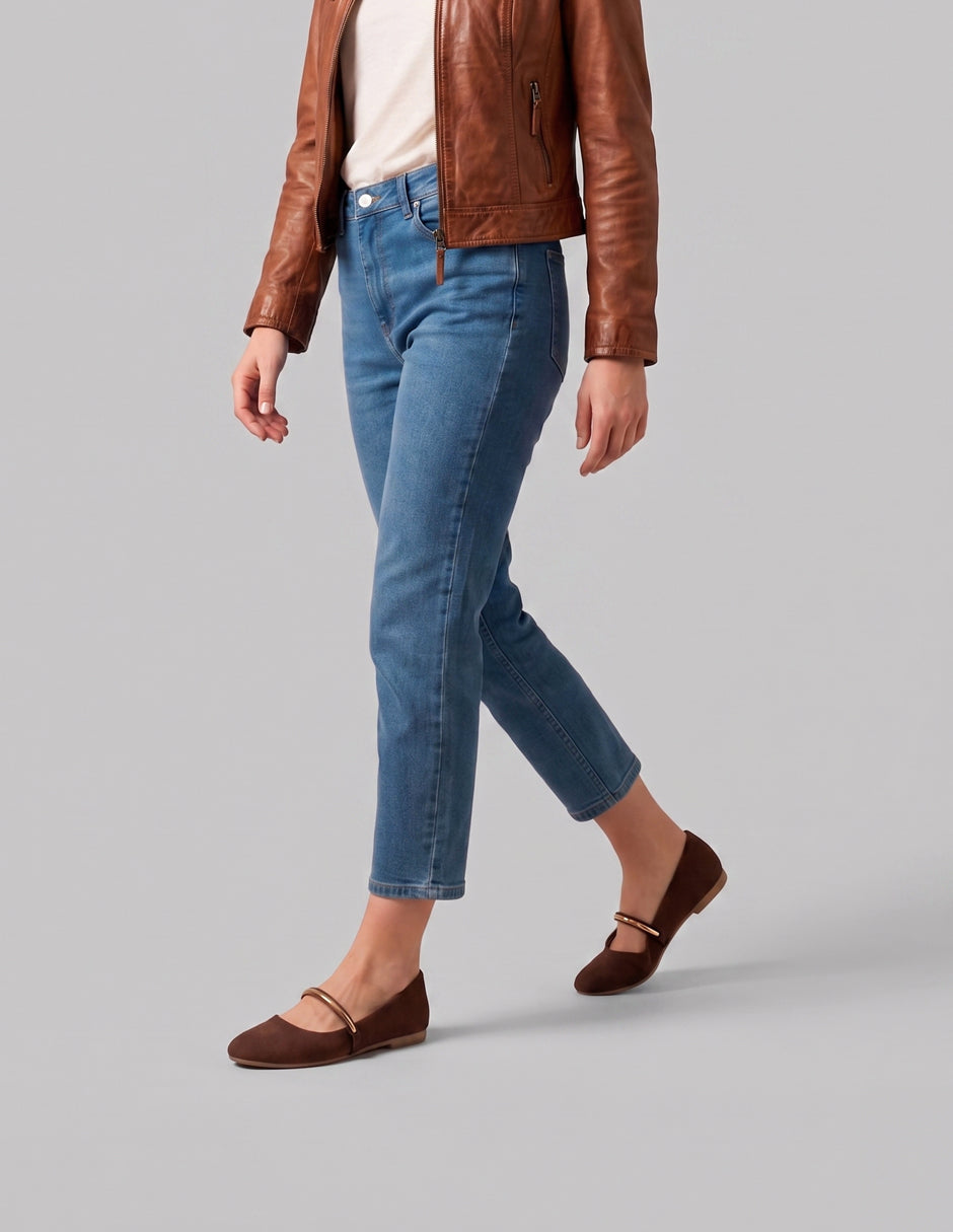 Mary jane Classy en Textil – Café