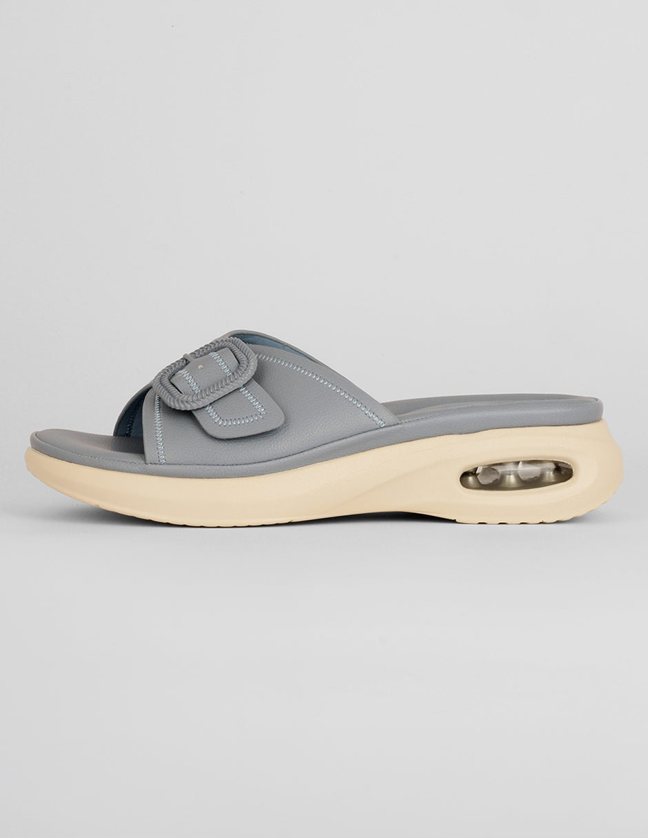 Sandalias con plataforma Exterior Piel vegana Color Azul Para Mujer De RBCOLLECTION