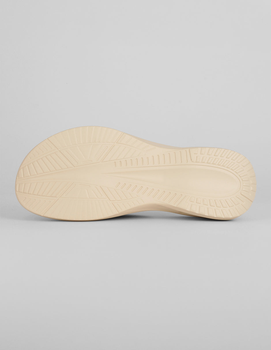Sandalias con plataforma Confy en Piel vegana – Azul