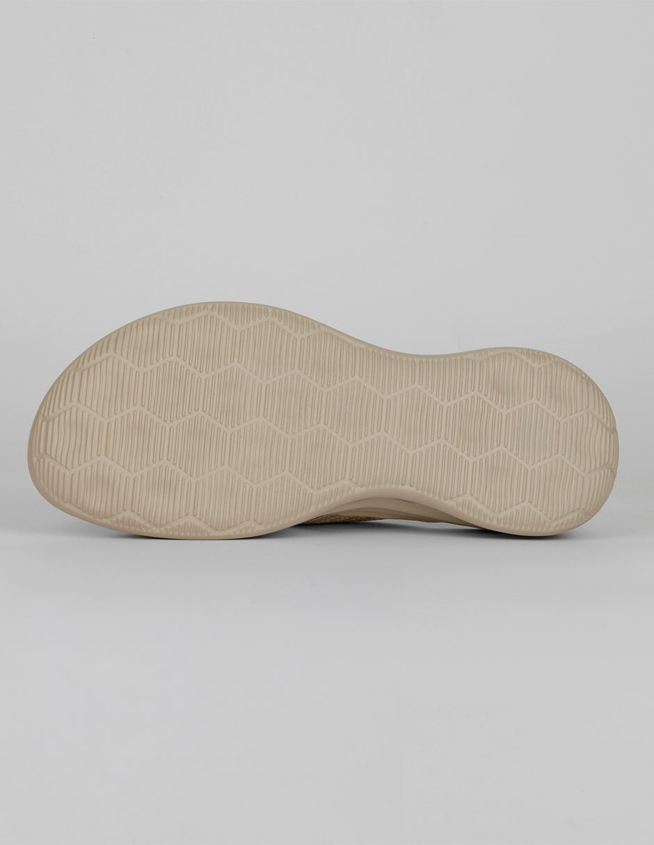 Sandalias con plataforma Comfy en Textil – Beige