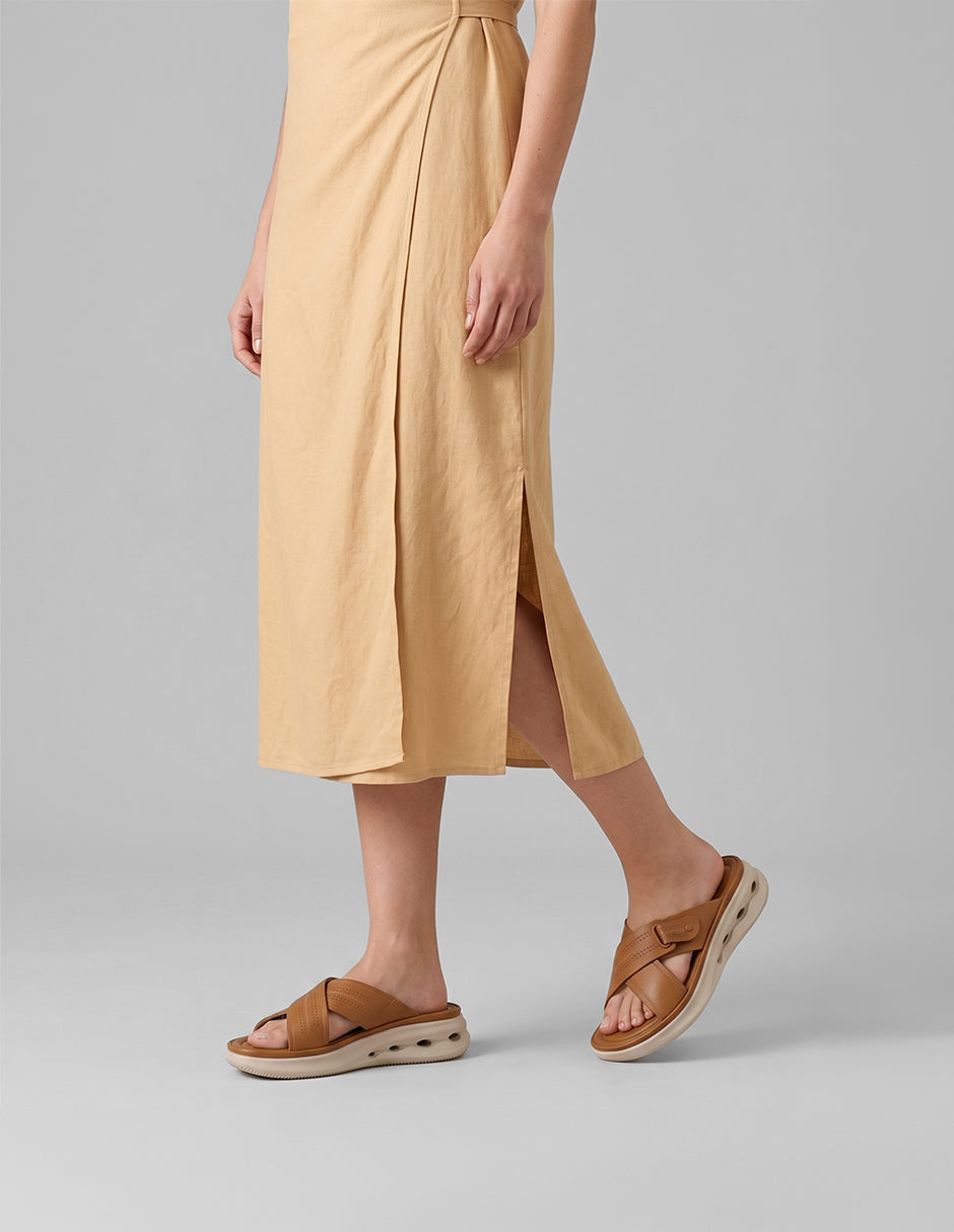 Sandalias con plataforma Comfy en Sintético – Café