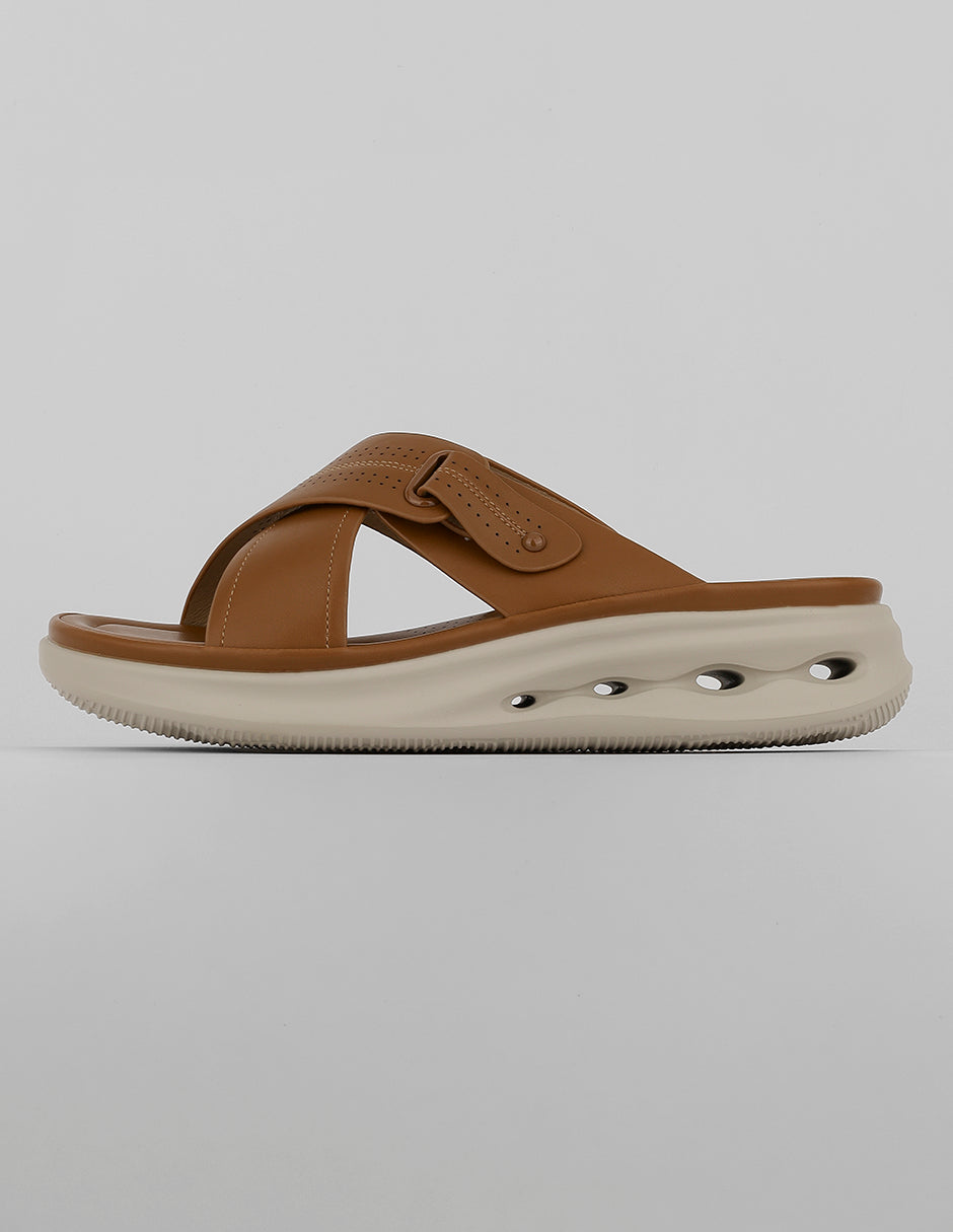 Sandalias con plataforma Exterior Sintético Color Café Para Mujer De RBCOLLECTION