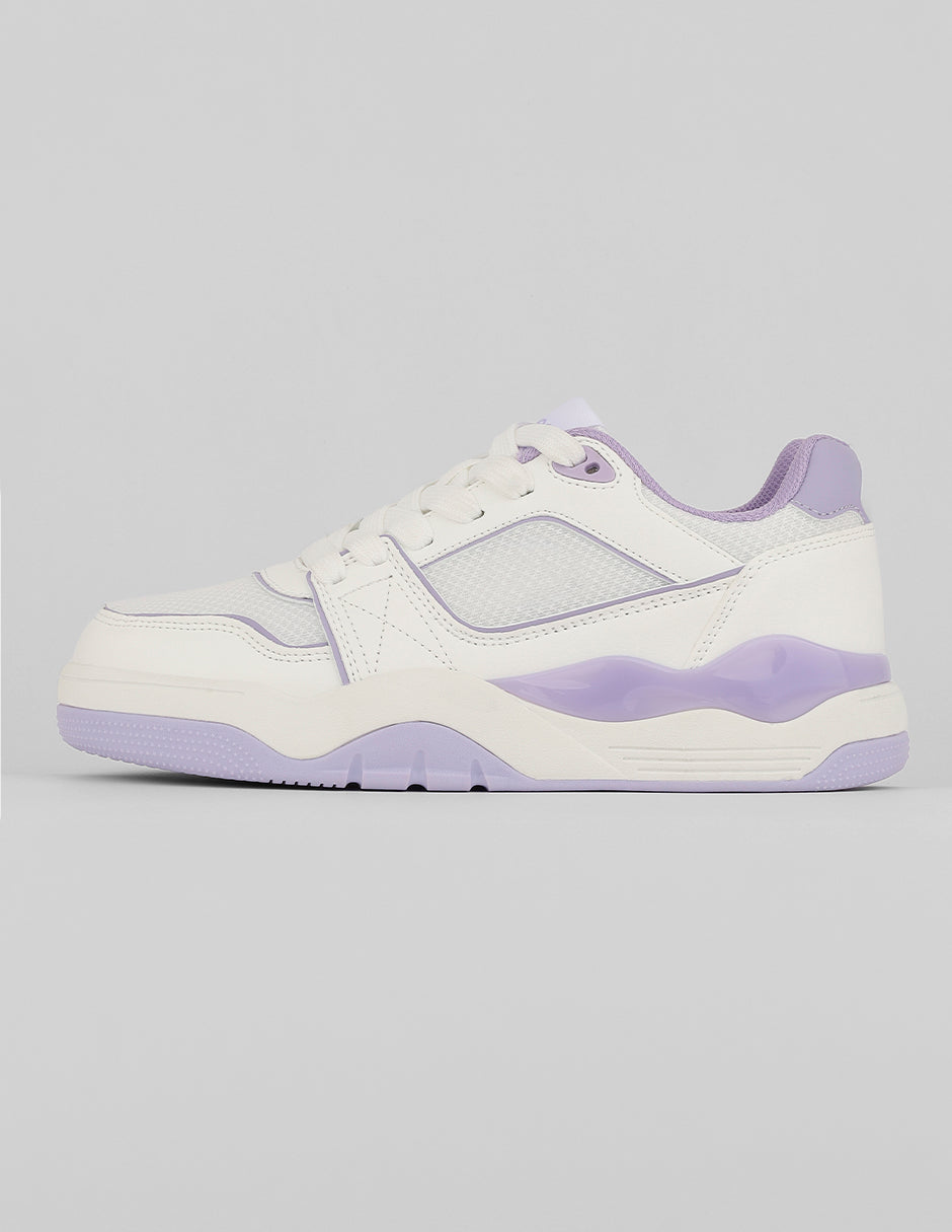 Tenis con cordones Exterior Textil Color Blanco Para Mujer De RBCOLLECTION