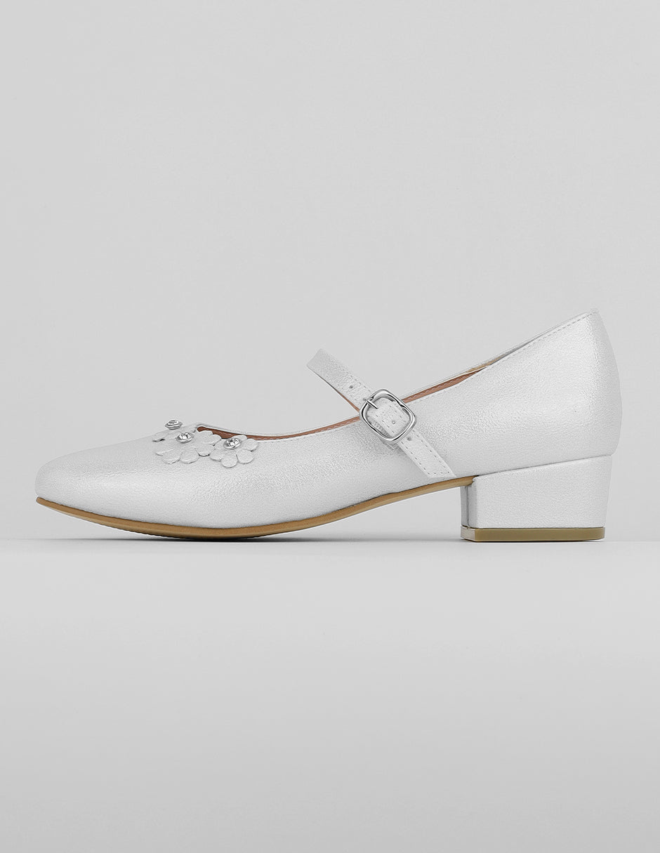 Zapatillas Exterior Sintético Color Plata Para Mujer De RBCOLLECTION