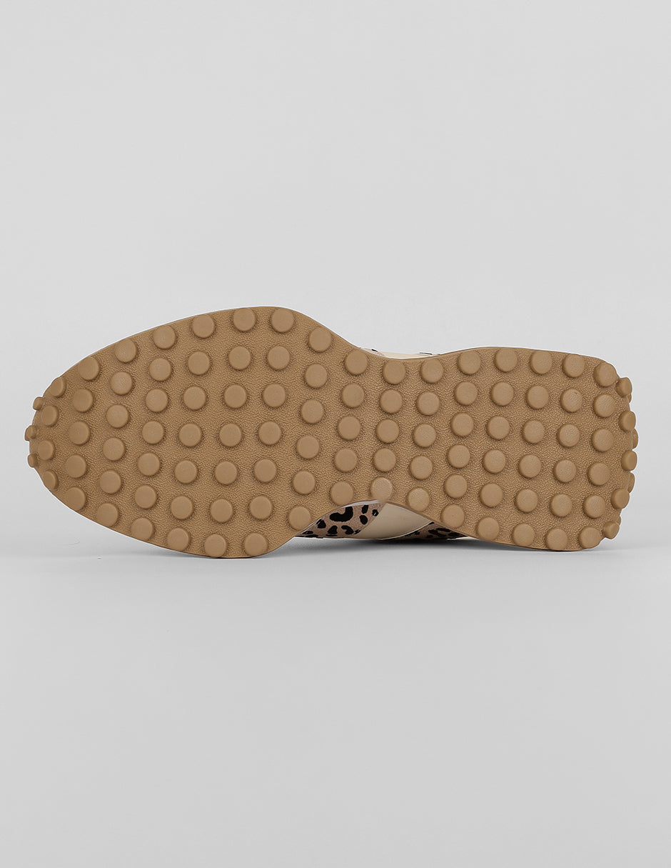 Tenis con cordones  Urban en Piel vegana – Blanco