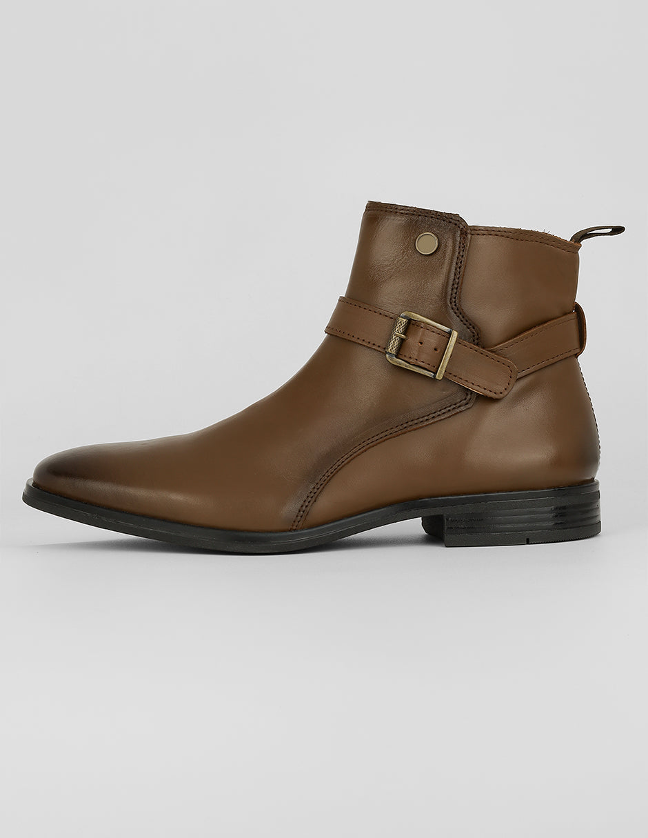 Botas casuales Exterior Piel Color Café Para Hombre De RBCOLLECTION