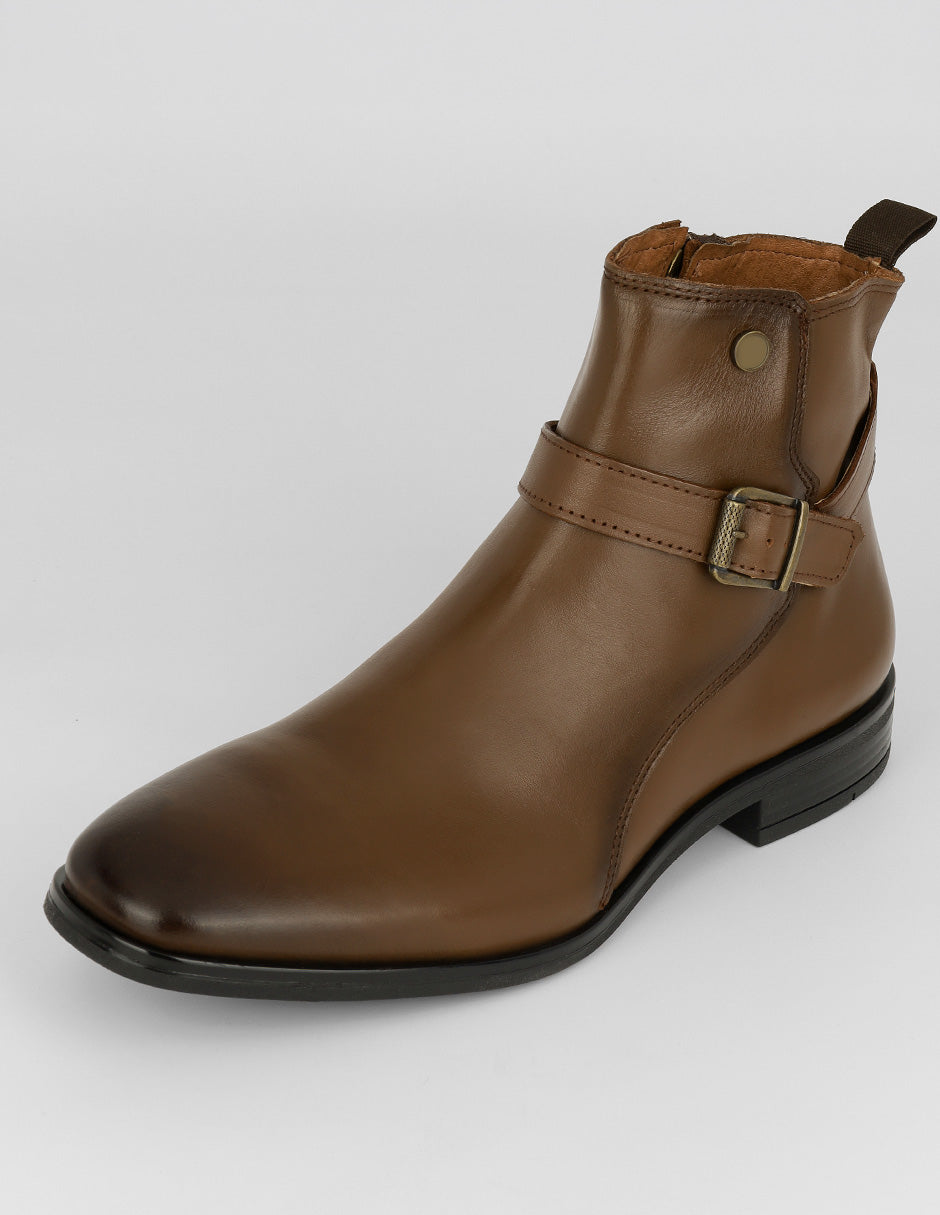 Botas casuales Cowboy en Piel – Café