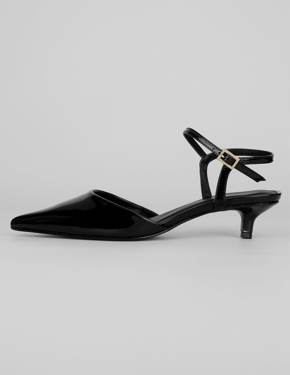 Zapatillas Exterior Charol Color Negro Para Mujer De RBCOLLECTION
