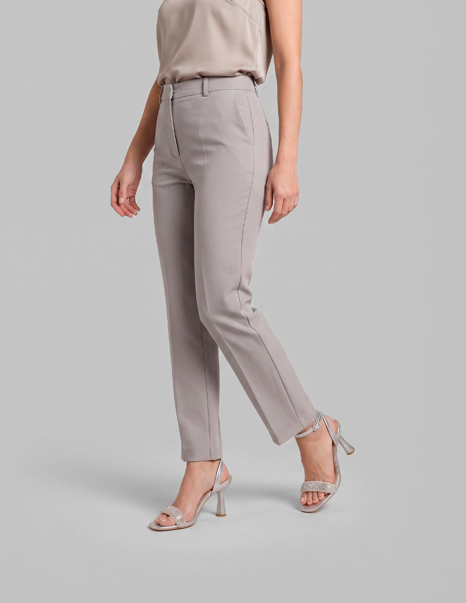 Sandalia con tacón Glowm en Sintético – Plata