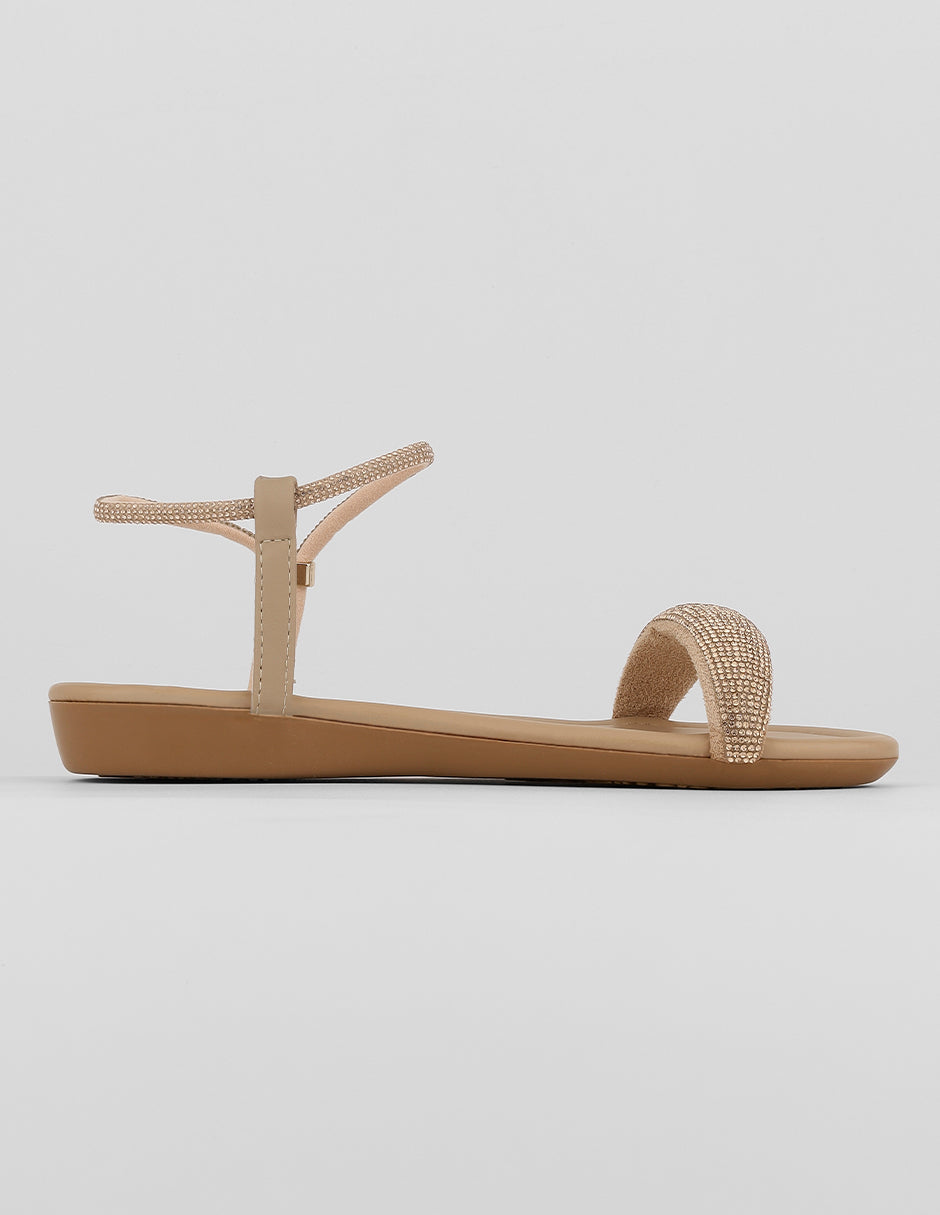Sandalias de piso Birt en Sintético – Dorado