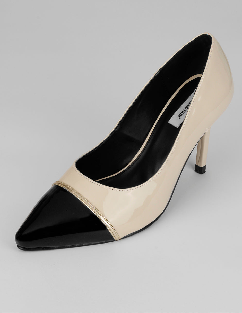 Zapatillas Classy en Charol – Beige