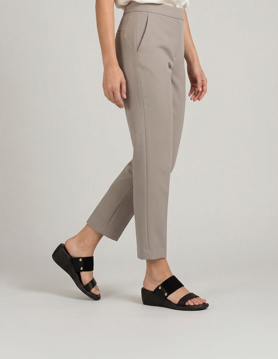 Sandalias con plataforma Yuri en Piel vegana – Negro