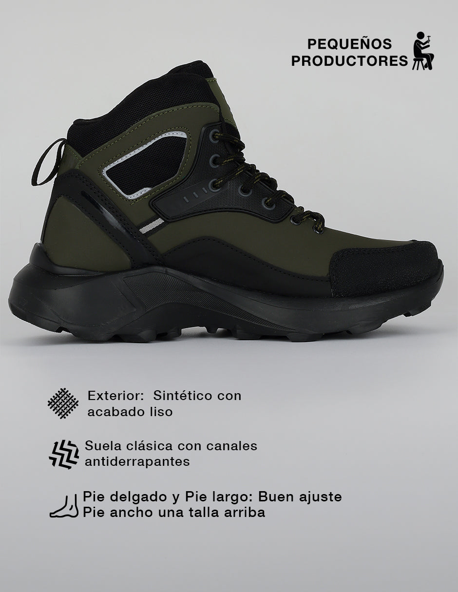 Botas de senderismo Hiking en Sintético – Verde