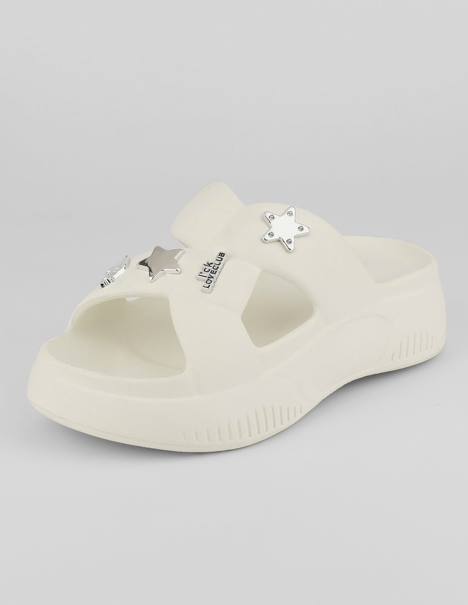 Sandalias con plataforma Walky en Sintético – Blanco