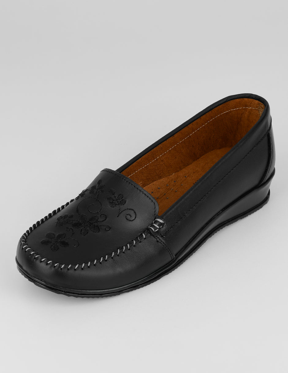 Mocasines Hand Made en Piel – Negro