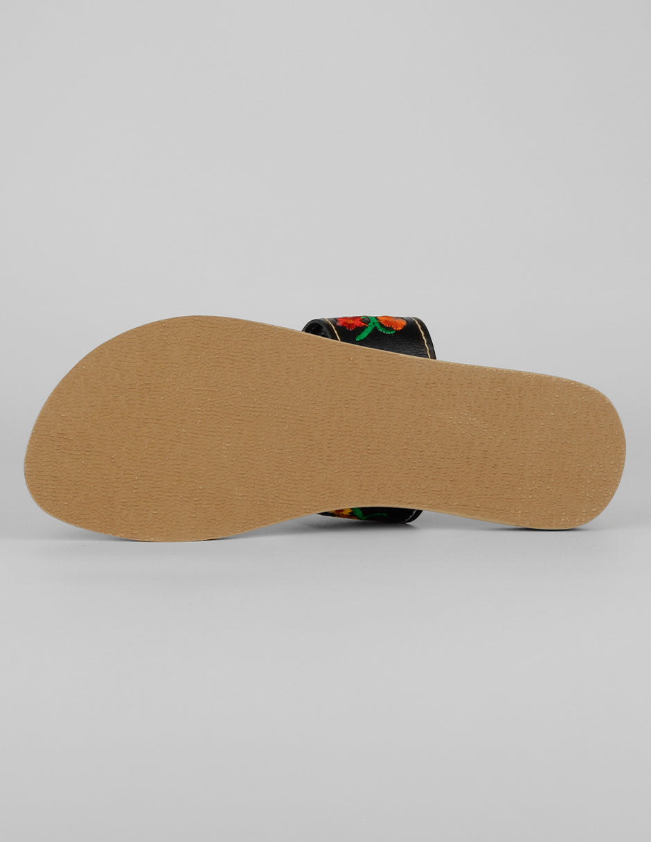 Sandalias de piso Hand made  en Piel – Multicolor