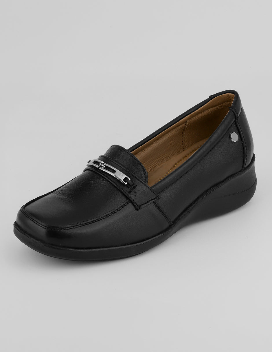 Mocasines Hand made en Piel – Negro