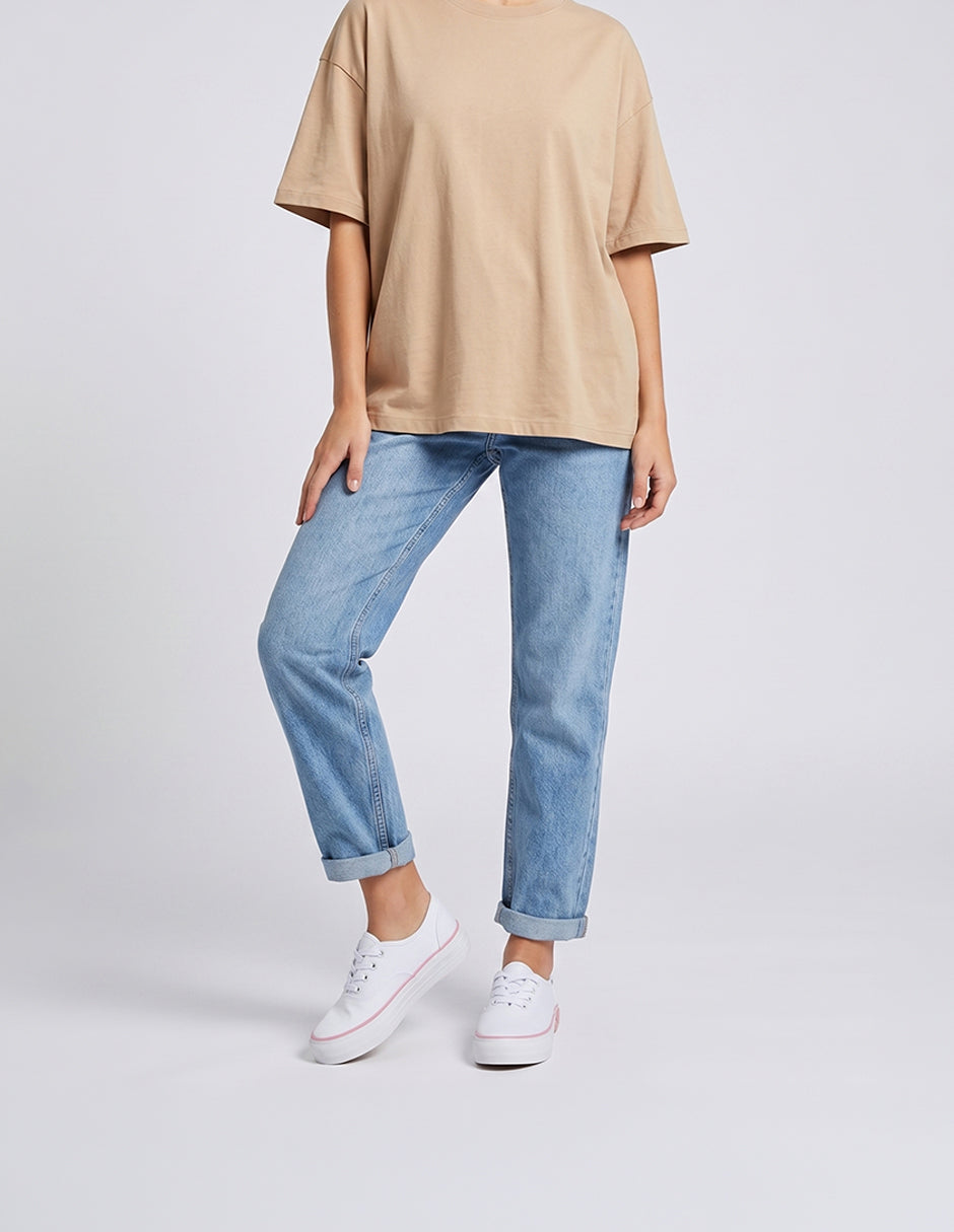 Tenis con cordones  Urban  en Textil – Blanco