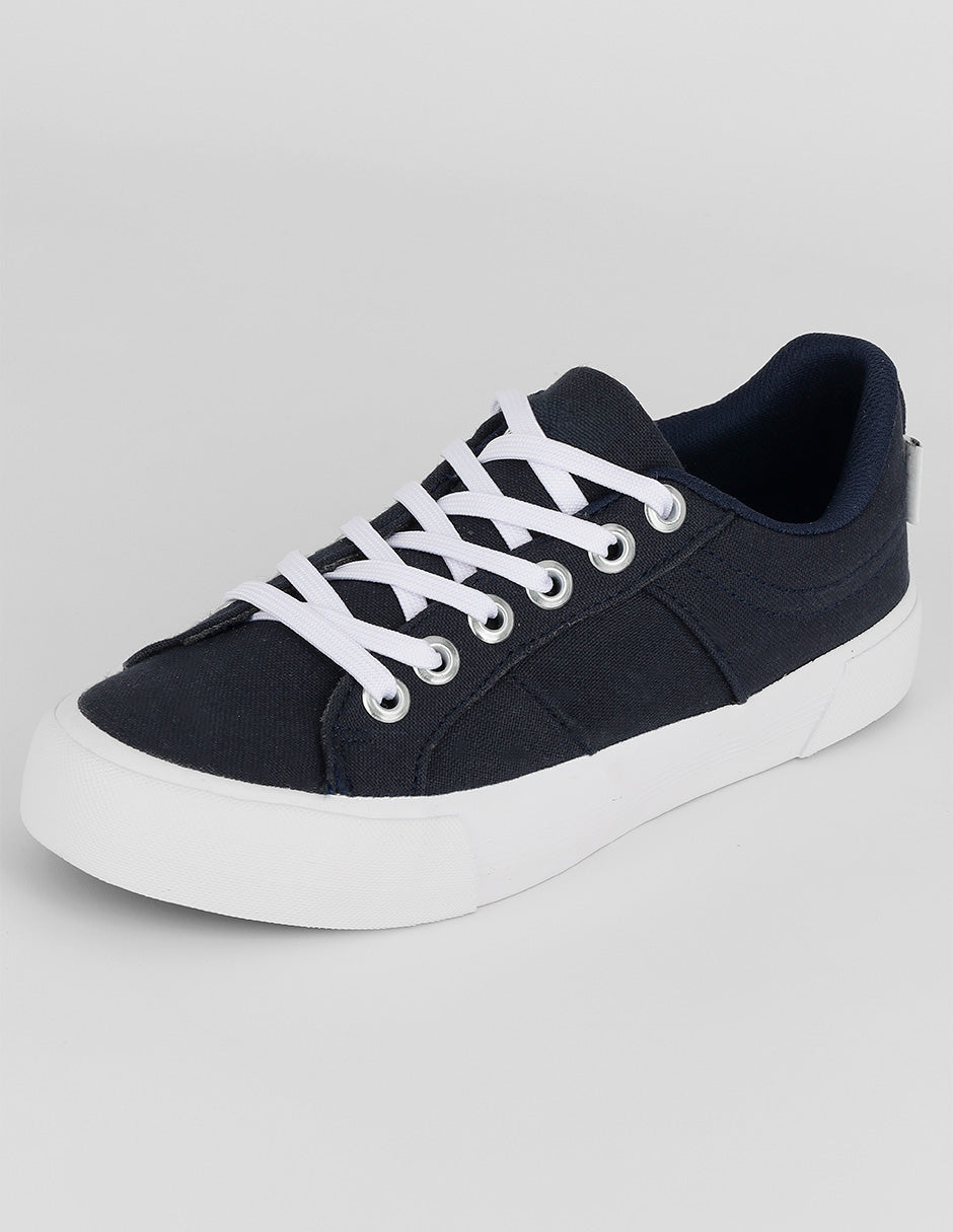 Tenis con cordones  Urban  en Textil – Azul