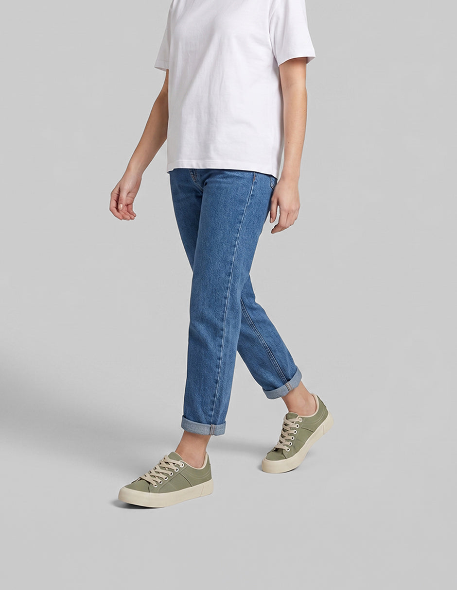 Tenis con cordones  Urban en Textil – Verde